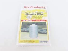 628-0704 Rix Products N 1/160 Scale Kit #628-0704 Corrugated 40ft Tall Grain Bin