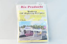 628-0113 Rix Products 6280113 Ho Scale Structure Modern 150ft Highway Overpass