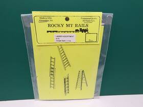 Rmr11759 Rocky Mt Rails Used Ho Scale Ladder Assortment 6 Pcs Read