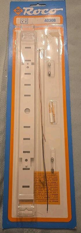 Roco 027333403089 40308 Ho Interior Lighting Kit 4 Axle Pass Car Wagenbeleuchtung