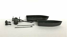 Z-151.29 Roco Ho Model Miniatures Minitanks Z151.29 Assault Craft Trailer No Package