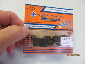 Z-226 Roco Ho 1 87 Scale Minitanks Dogle-truck - Nib