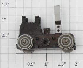 23607 Roundhouse Ho Rear Truck Without Side Frames