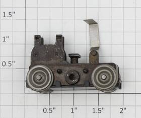 23608 Roundhouse Ho Front Truck Without Side Frames