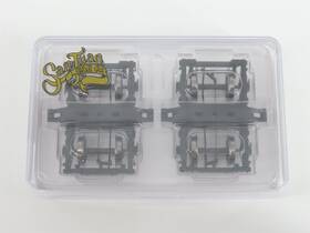 2-axle San Juan Car Co. 218-30 On30 Scale D&rgw Passenger Trucks With Metal Wheels