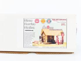 3109 Scale Model Masterpieces Ho 1/87 Kit #3109 Stone Service Station