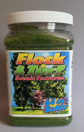 X810c Scenic Express Flock And Turf Texture # Ex 810c Spring Green Fine 64oz