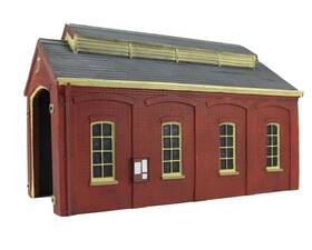 Scenix Em6102 Pocketbond Engine Shed Oo Gauge Train Set Accessory 1 76