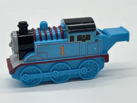 Schylling 801452801630 Thomas And Friends Chuggington Whistle Train Blue Engine Toy Figure Loose Used