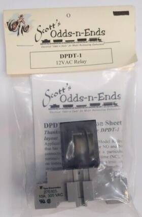 Dpdt-1 Scotts Odds-n-ends 12 Vac Relay