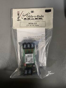 Mtr-12t Scotts Odds-n-ends Multiscale 12v Ac/dc Relay