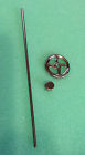 Sgbw-n Flyer Lionel Standard Gauge Nickel Brake Wheel With Shaft Cap