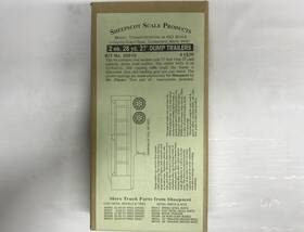 95010 Sheepscot Scale Products Kit #95010 Ho 2 Ea. 28yd. 27ft Dump Trailers