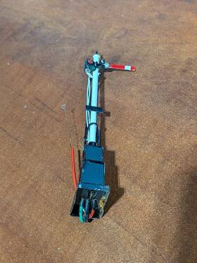 Ls2484 Shinohara - #ls2484 Ho Scale Vintage Semaphore Lighted Signal Used