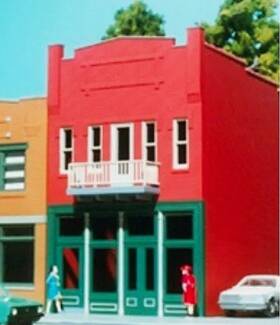 699-6025 Smalltown Ho Usa #699-6025 Storefront Building - Freytags Furnace Co. Nos