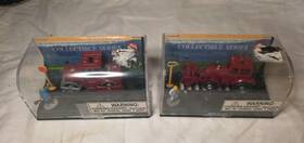 20537 Smart Toys Ho Red Tractor And Steamroller In Original Hard Plastic Cases