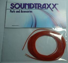 810143 Soundtraxx 10ft 30 Awg Ultra Fkexible Wire Orange