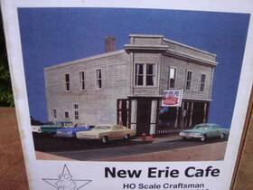 Ssm-010 Stella Scale Models New Erie Cafe Ho Craftsman Structure Kit #ssm-010