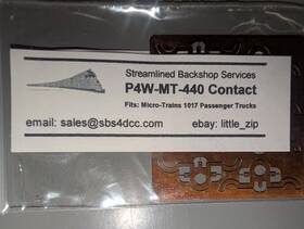 P4w-mt-440 Streamlined Backshop Services Contact Fits Micro-trains 1017