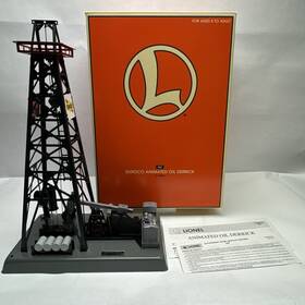 6-12944 Sunoco Lionel O Gauge 455 Animated Oil Derrick Original Box 1997