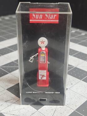 Sunstar 657440130073 Sun Star Model 13007 Wayne 60 Texaco 1937 1 43 Scale Diecast Gas Pump