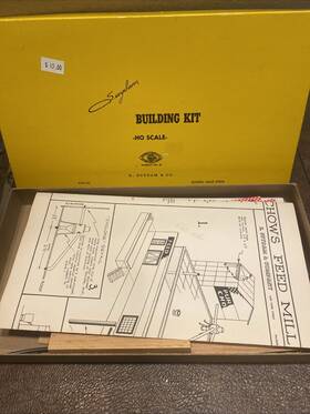 Dg509 Suydam Building Kit Purina Chow Feed Mill No.82 Ho Scale Nos