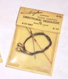 S-121 Suydam Diode Control Directional Headlight 6-12 Volt Set Of 2