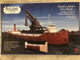 10502 Sylvan Scale Models - Ore Boat Extension Kit Ho 2 Sets Together