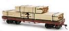 Bmt2131 T2131 Banta Modelworks Flat Car