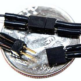 1301 Tcs 2-pin Mini Cnnctr With Wire - #1301