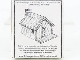 4078 The Building & Structure Co S 1/64 Scale And Kit #4078 Miners Cabin
