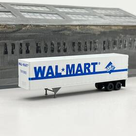 The Freight Yard 9916a Premiere Editions N Scale Walmart Sams 45 Ft Cargo Dry Box Trailer 741065