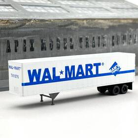 741076 The Freight Yard 9916b Premiere Editions N Scale Walmart Sams 45 Ft Cargo Dry Box Trailer