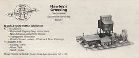 795hcl The N Scale Architect Hawleys Crossing Steam Loco Servicing Facility Kit