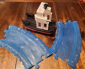 Fjk49-11017-34965 Thomas & Friends Replacement Boat Tracks And Track Master Fjk49 Water Sea Gull
