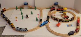 Thomas The Tank Engine 046109413358 Railroad Engines Tracks Bridges Water