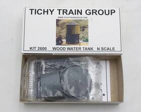 Tichy 029300026008 2600 N Scale Wood Water Tank Kit Ln/box Tichy 029300026008 2600 N Scale Wood Water Tank Kit Ln/box