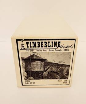 Wt-101 Timberline 80217 Models Water Tank Box 5191 Model Vintage
