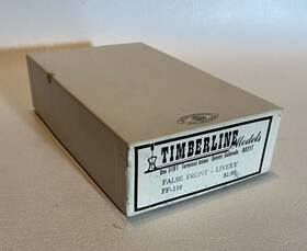 Ff-110 Timberline Wood Model Kit False Front Livery Ho Scale