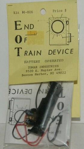 H-806 Tomar Industries Ho End O Train Device Battery Operated
