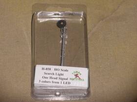 H-858 Tomar Industries Ho Search Light One Head Signal 3-color Led Item#
