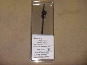 H-880 Tomar Industries Ho B&o 3 Aspect Color Position Signal W. Led Item#