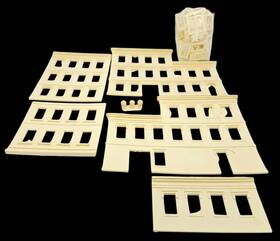 4011s Trainstuff Llc Downtown Series Kit #4011s Hotel S Scale With Box