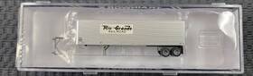 40201-06 Trainworx N Scale Rio Grande 40ft Corrugated Van Trailer