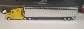 87-004 Trucks N Stuff Herpa Kenworth T-660 Bobtail Truck Tonkin Chrome Reefer Trailer 87-004 Trucks N Stuff Herpa Kenworth T-660 Bobtail Truck Tonkin Chrome Reefer Trailer