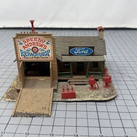 5-190-5 Tyco Tyco/pola Ho Scale Speedy Andrews Repair Shop Very Good Condition Built 5-190-5 Tyco Tyco/pola Ho Scale Speedy Andrews Repair Shop Very Good Condition Built