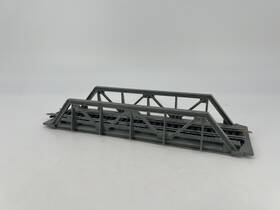 15944 Tyco 7180 Ho Truss Bridge 10 Inch With #15944 Track Model Train Accessory Vintage Good