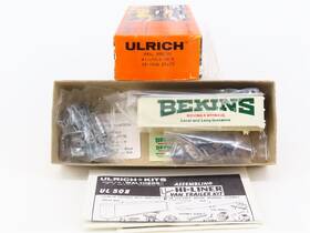 931-526 Ulrich Ho Scale Kit #931-526 Undecoated 2-axle Mack Semi-truck With Bekins Trailer