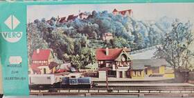 23367 Vero Vintage Tt/n Scale Model Kit - Train Station / Bahnhof Rhenshagen #23367