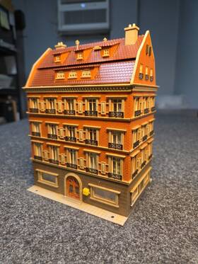 25222 Vollmer Ho #25222 European Luxory City Hotel Fully Assembled